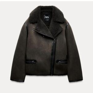 ZARA DOUBLE FACED JACKET ZW COLLECTION